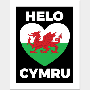 Helo Cymru Posters and Art